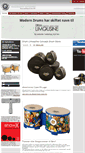 Mobile Screenshot of moderndrums.dk